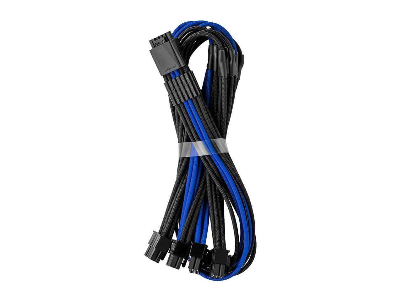 CableMod C-Series Pro ModFlex Sleeved 12VHPWR PCI-e Cable for Corsair 16-pin to Quad 8-pin, 60cm FOR RTX 4080 & 4090